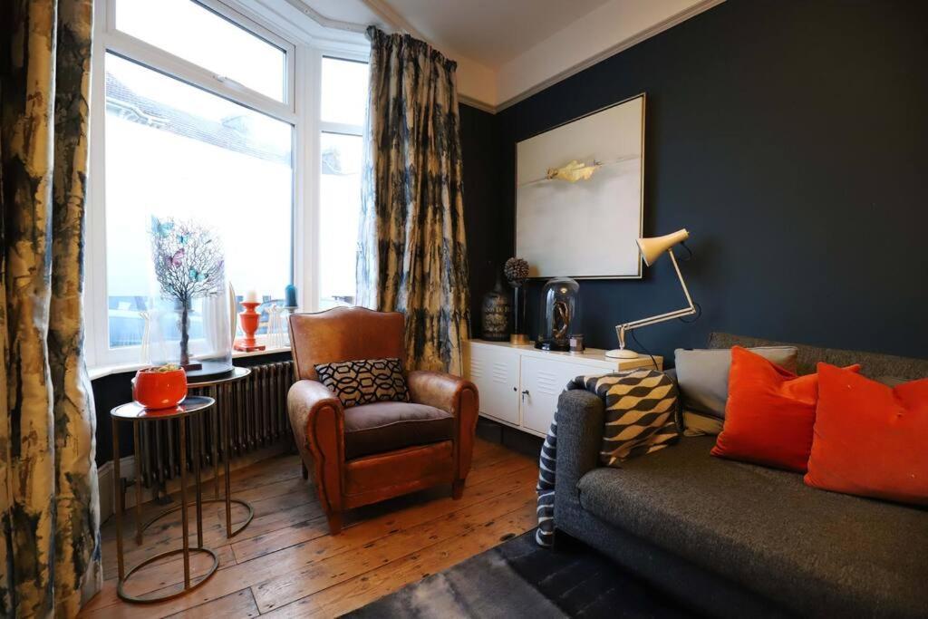 Villa Stylish Townhouse 15 Mins To Laines & Seafront Hove Esterno foto